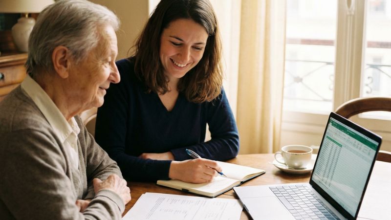 Aides financières aide à domicile APA crédit impôt